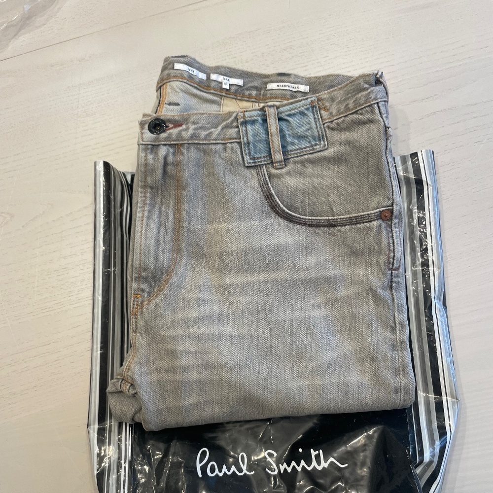 Paul Smith Red Ear Japanese Distressed Denim